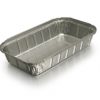 FORMA ALUMINIO RETANGULAR C/ TAMPA 2,1KG - ALUMINIO