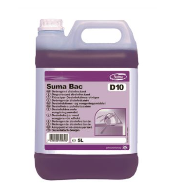 DESINFECTANTE SUMA BAC D10 (5Lts) DESINFECTANTE SUMA BAC D10 (5Lts) - DESINFEÇÃO - DESINFEÇÃO COVID19 / CORONAVIRUS