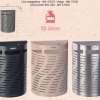 PAPELEIRA ABS 39LTS RUBBERMAID - PAPELEIRAS