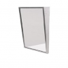 ESPELHO COM ARO INOX INCLINAVEL MG-1711 - MAGNUM ESPELHO COM ARO INOX INCLINAVEL MG-1711 - MAGNUM - ESPELHOS