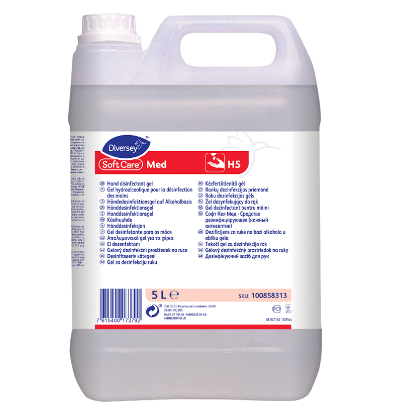 SOFT CARE MED H5 IC (2X5Lts) SOFT CARE MED H5 IC (2X5Lts) - DESINFEÇÃO - DESINFEÇÃO COVID19 / CORONAVIRUS