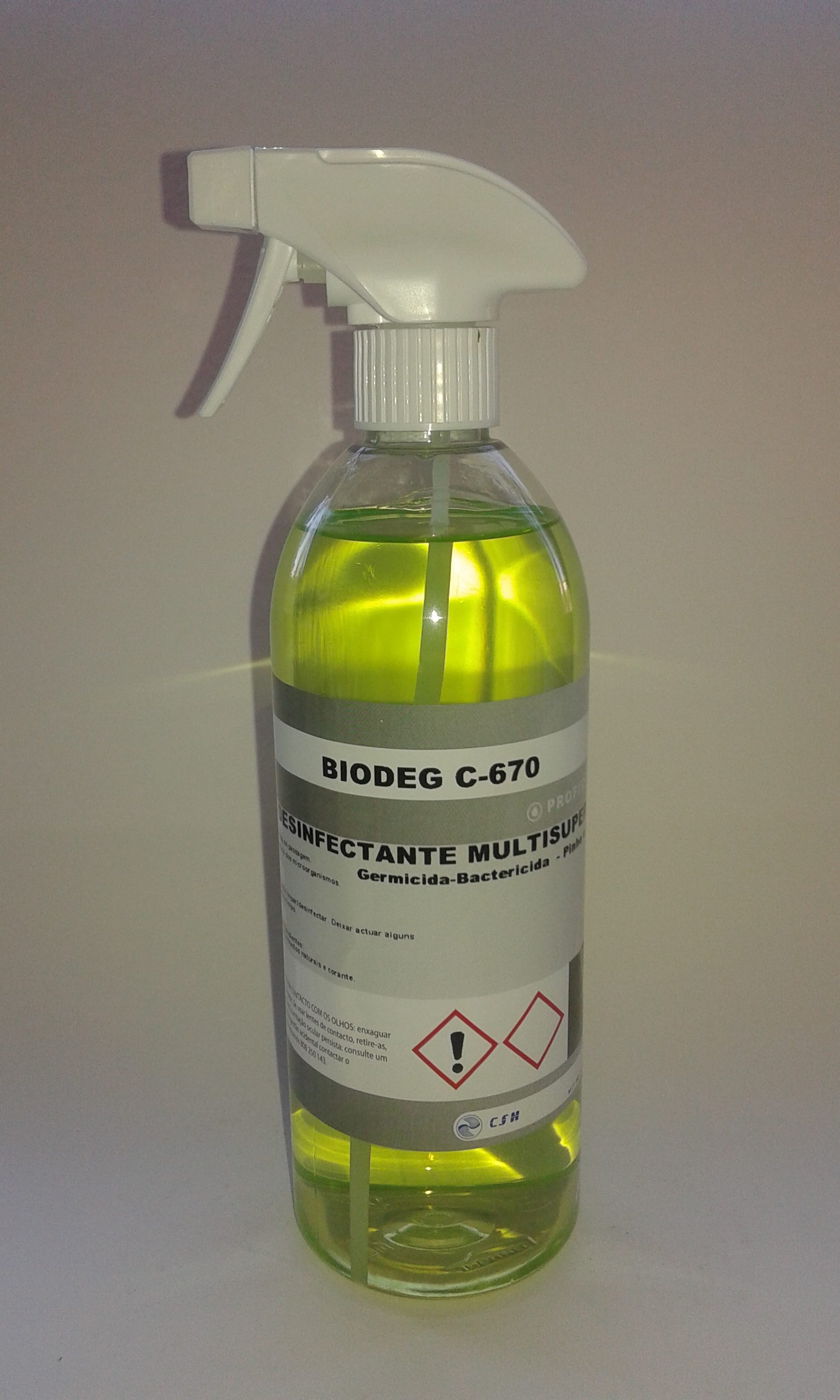 DESINFECT MULTISUPERF BIODEG C-670 (750ml) DESINFECT MULTISUPERF BIODEG C-670 (750ml) - DESINFEÇÃO - DESINFEÇÃO COVID19 / CORONAVIRUS