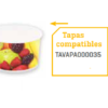 COPO PAPEL PARA SOBREMESA 180ML (1000un) - TAÇAS DE SOBREMESA